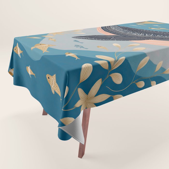 Ocean Lullaby Tablecloth Gallery Image 1