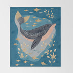 Ocean Lullaby Throw Blanket Gallery Image 2