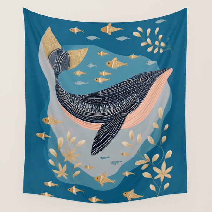 Ocean Lullaby Wall Tapestry Gallery Image 1