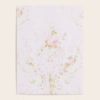 Parisian Shabby Chic Roses Vintage Wallpaper  Poster Gallery Image 4