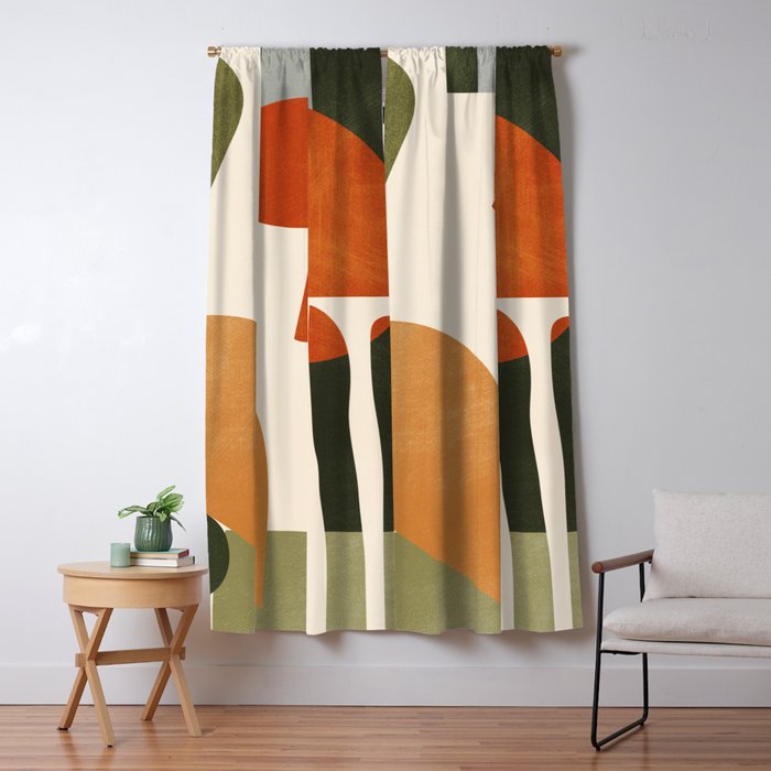 Abstract Art 42 Window Curtain Gallery Image 5