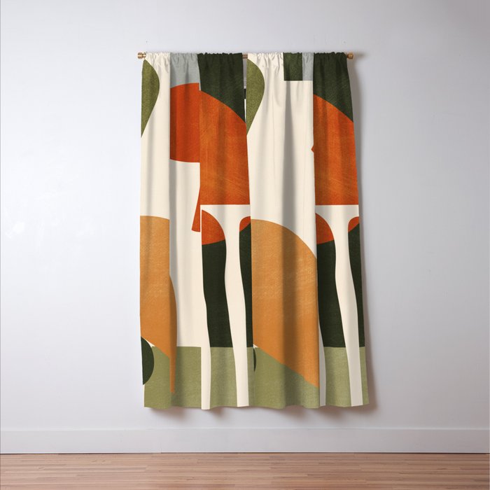 Abstract Art 42 Window Curtain Gallery Image 3