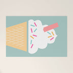 Ice Cream (Mint) Welcome Mat Gallery Image 1