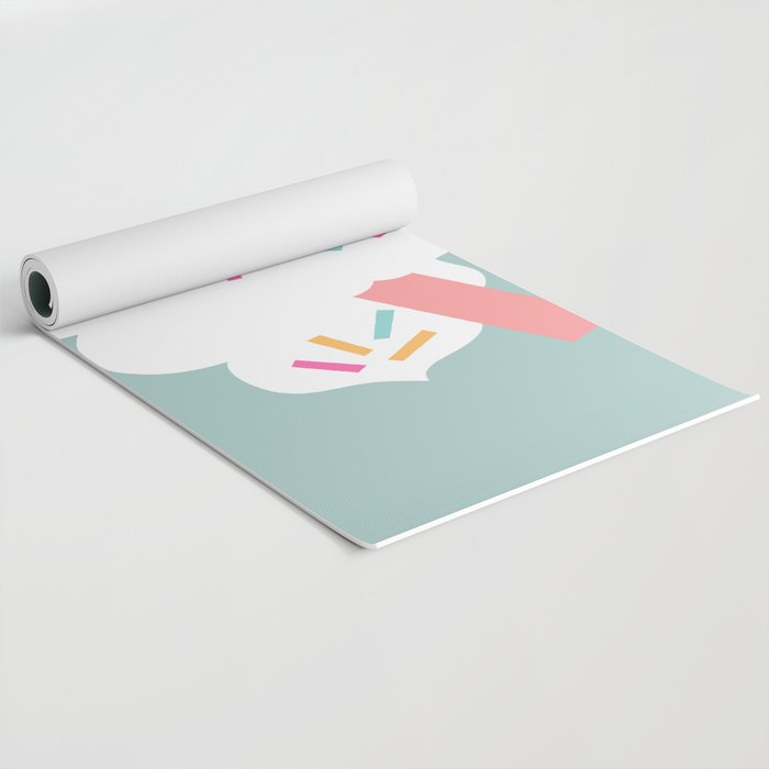 Ice Cream (Mint) Yoga Mat Gallery Image 2