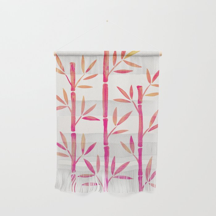 Bamboo Stems - Pink Palette Wall Hanging Gallery Image 1