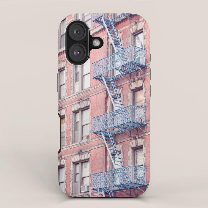 Greenwich Village Balconies - New York Architecture Photography iPhone Case Gallery Image 1