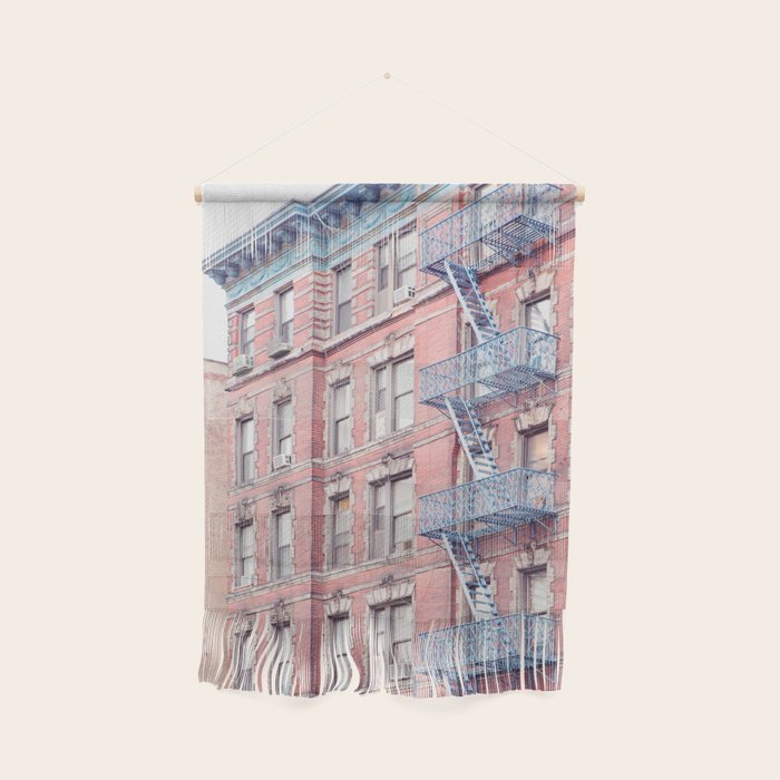 Greenwich Village Balconies - New York Architecture Photography Wall Hanging Gallery Image 1