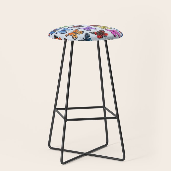 Butterfly Garden Stool Gallery Image 1