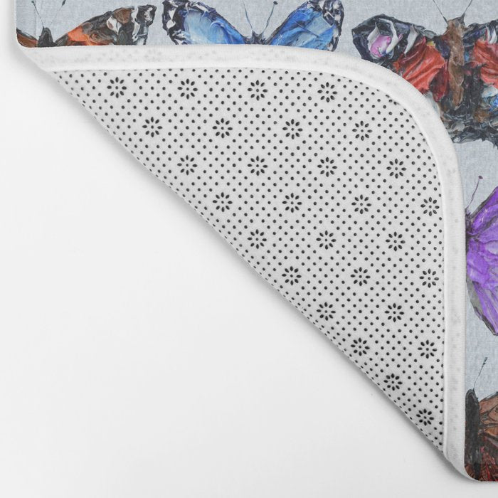 Butterfly Garden Bath Mat Gallery Image 2