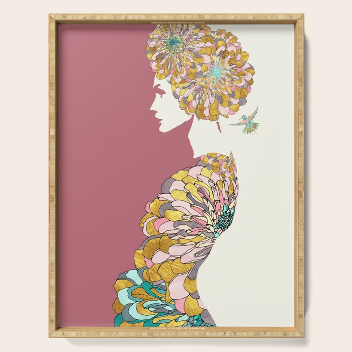 Inner Beauty Serving Tray Gallery Image 1