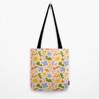 Abstract organic nature art shape pattern Tote Bag Gallery Image 2