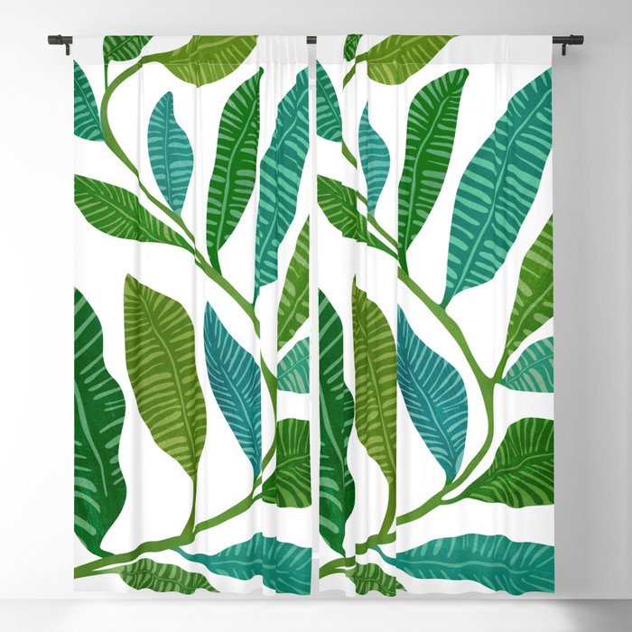 Let's Go Botanical Window Curtain Gallery Image 5