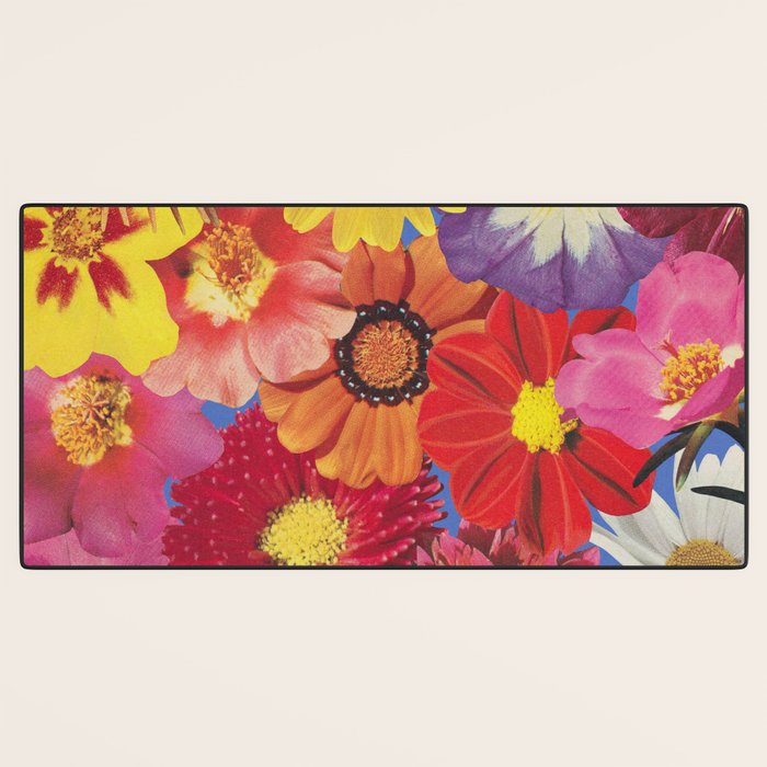 Flower Salad #1 Desk Mat Gallery Image 3