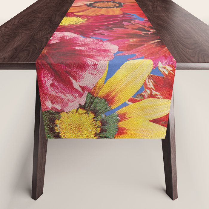 Flower Salad #1 Table Runner Gallery Image 1