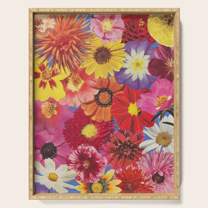Flower Salad #1 Serving Tray Gallery Image 1