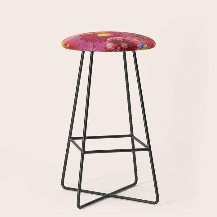 Flower Salad #1 Stool Gallery Image 1