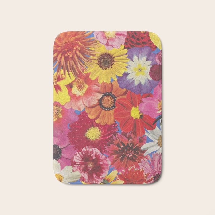 Flower Salad #1 Bath Mat Gallery Image 1