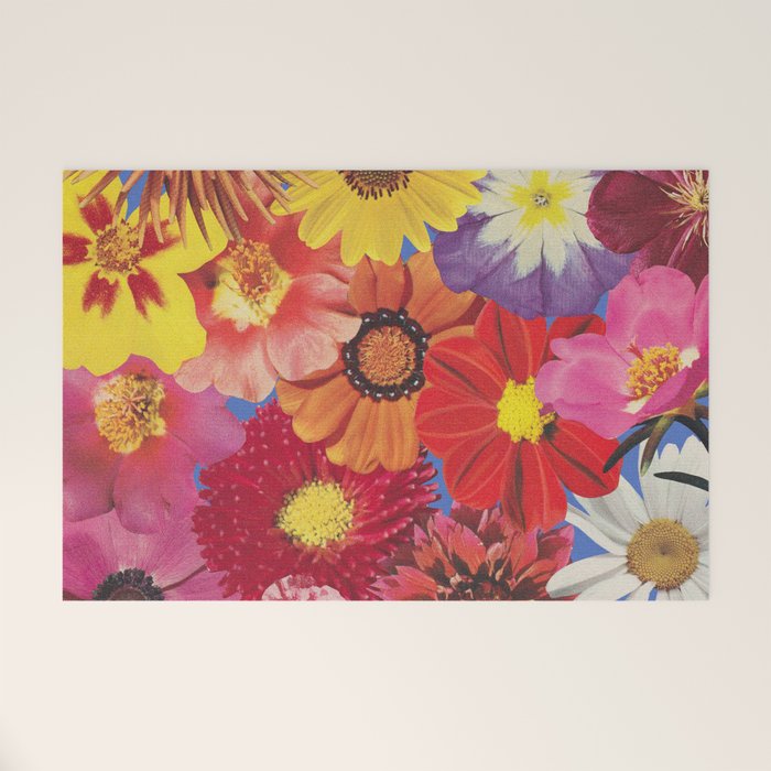 Flower Salad #1 Welcome Mat Gallery Image 1