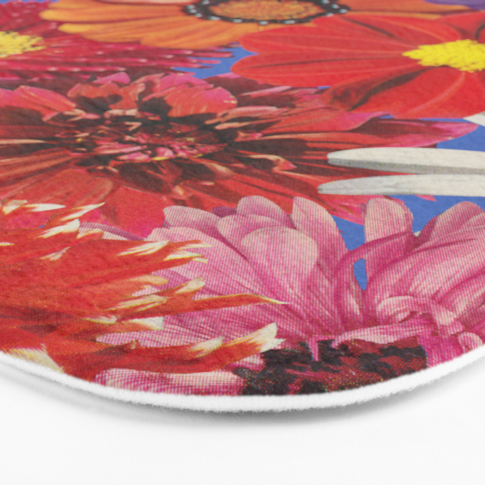 Flower Salad #1 Bath Mat Gallery Image 3