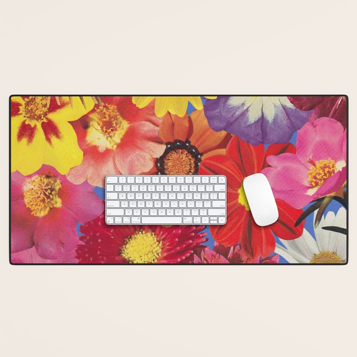 Flower Salad #1 Desk Mat Gallery Image 1