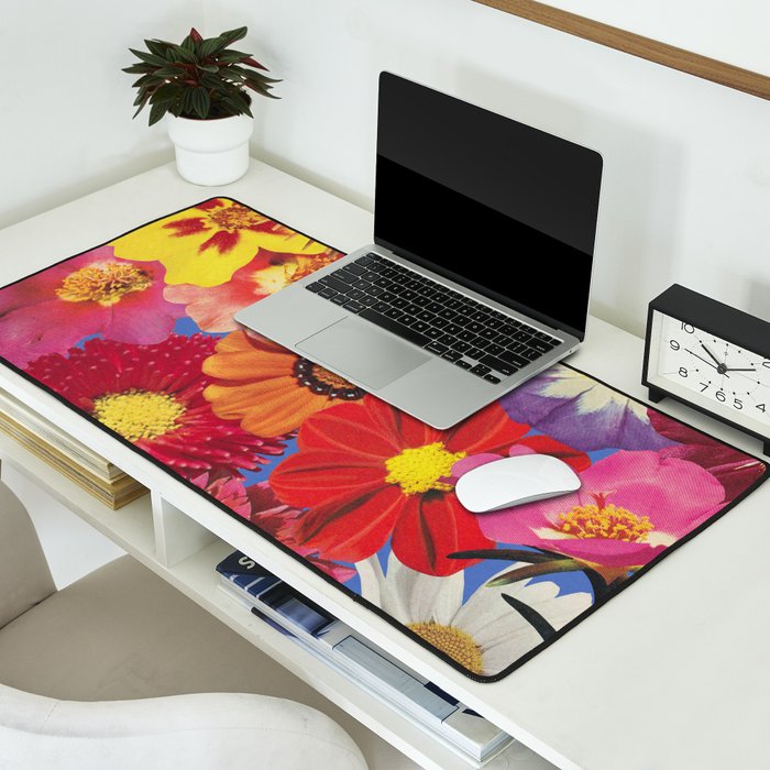 Flower Salad #1 Desk Mat Gallery Image 2