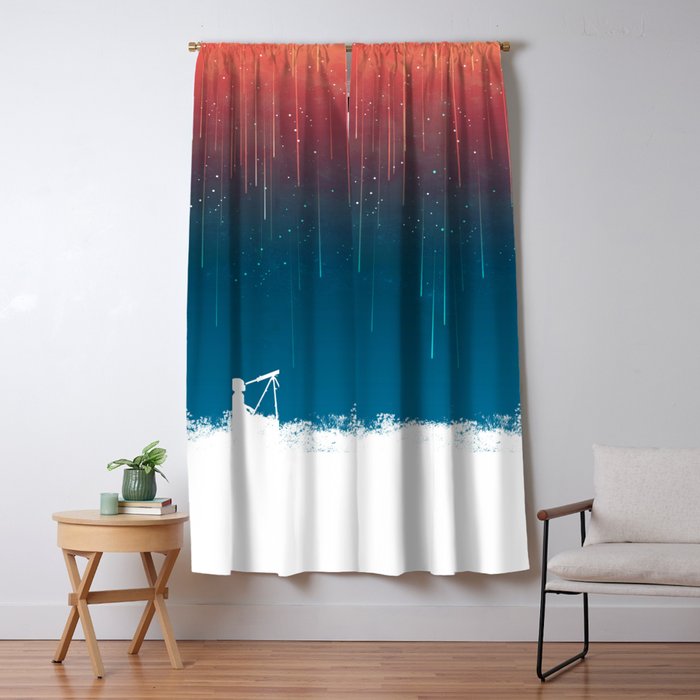 Meteor Rain (light version) Window Curtain Gallery Image 5