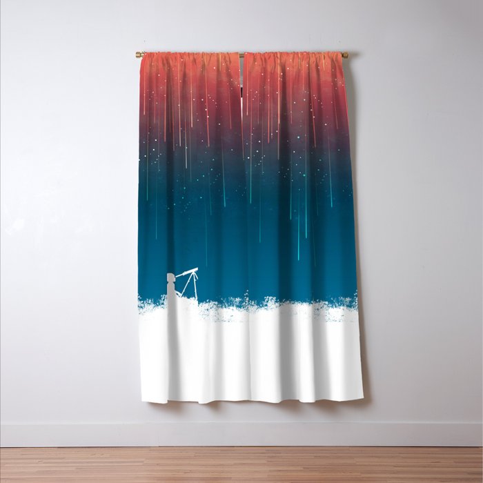 Meteor Rain (light version) Window Curtain Gallery Image 3