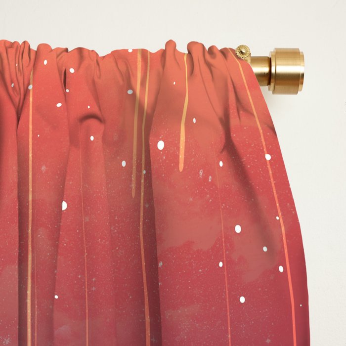 Meteor Rain (light version) Window Curtain Gallery Image 2