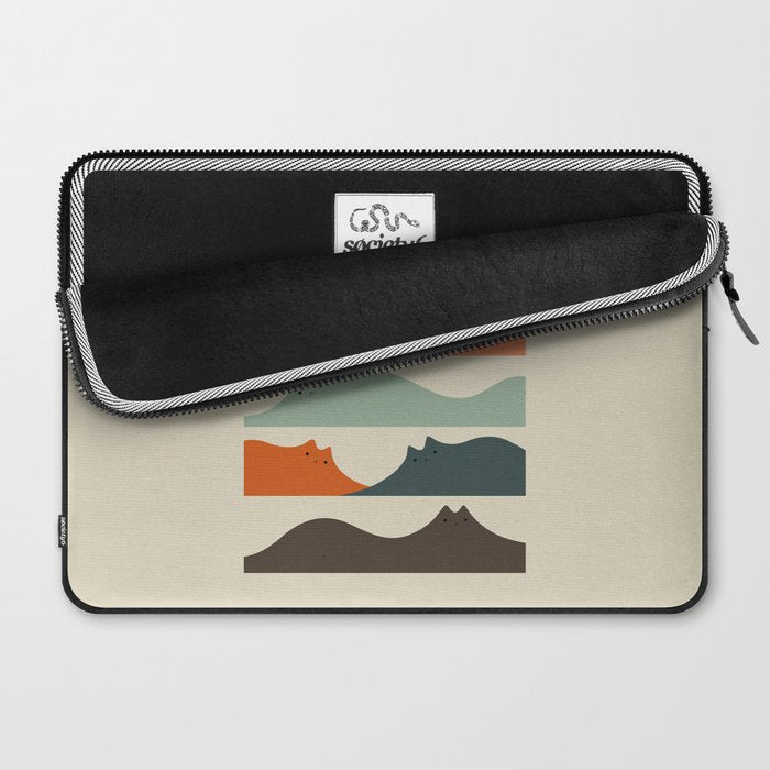 Cat Landscape 141 Laptop Sleeve Gallery Image 2
