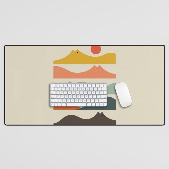 Cat Landscape 141 Desk Mat Gallery Image 1