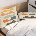 Cat Landscape 141 Pillow Sham Gallery Image 2