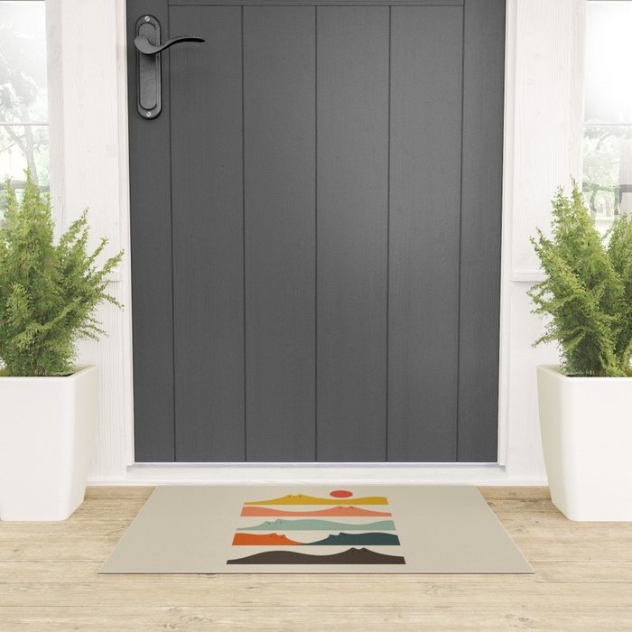 Cat Landscape 141 Welcome Mat Gallery Image 3