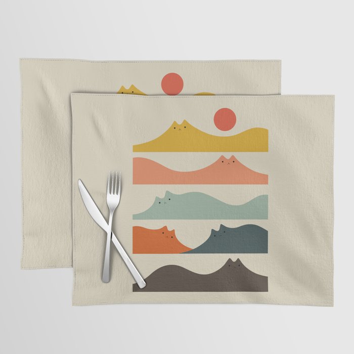 Cat Landscape 141 Placemat Gallery Image 1