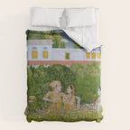 Prince and Ladies in a Garden  Nidha Mal Indian Comforter Gallery Image 6