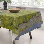 Prince and Ladies in a Garden  Nidha Mal Indian Tablecloth Gallery Image 3