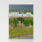 Prince and Ladies in a Garden  Nidha Mal Indian Stationery Card Gallery Image 2