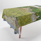 Prince and Ladies in a Garden  Nidha Mal Indian Tablecloth Gallery Image 1