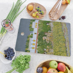 Prince and Ladies in a Garden  Nidha Mal Indian Cutting Board Gallery Image 2