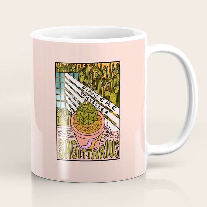Sagittarius Plant Coffee Mug Gallery Image 1