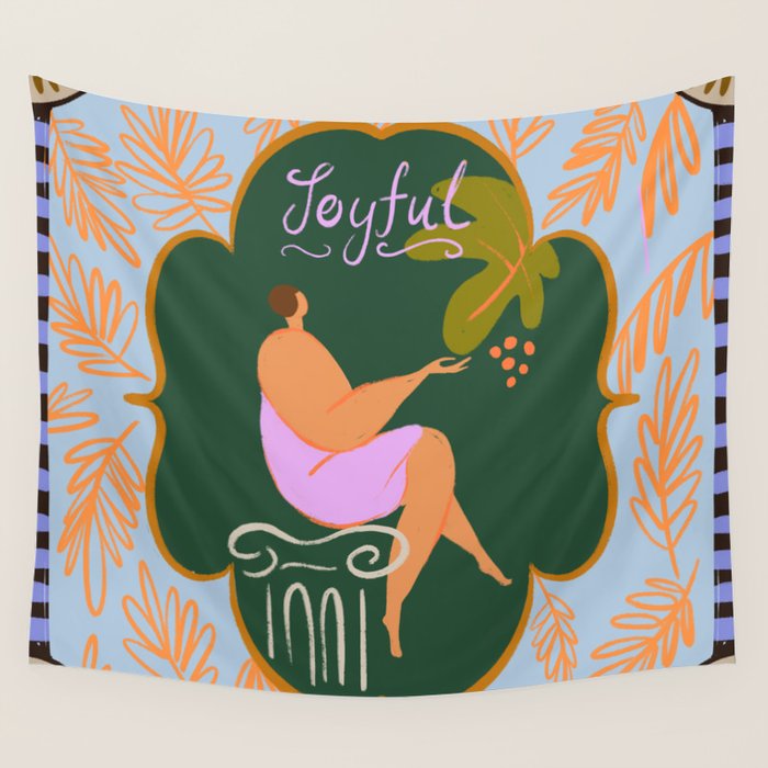 Joyful Wall Tapestry Gallery Image 4