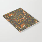 Fox in an Autumn Garden Notebook Gallery Image 2