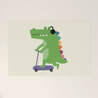 Croco Scooter Welcome Mat Gallery Image 1