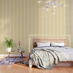 Classic Stripes XLIV - Pastel Yellow Wallpaper Gallery Image 3
