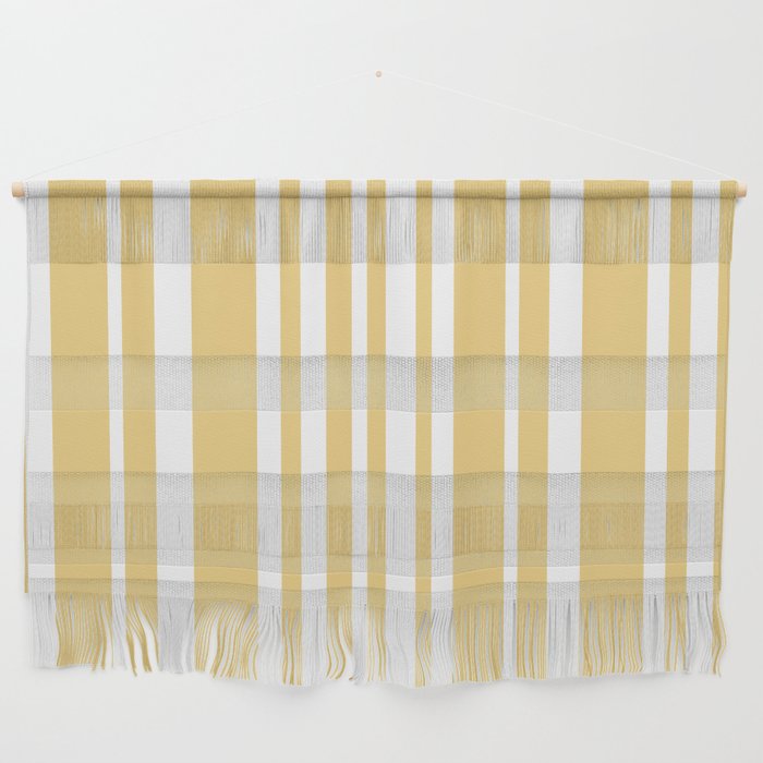 Classic Stripes XLIV - Pastel Yellow Wall Hanging Gallery Image 1