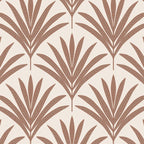 Modern Palm Leaf Pattern - Mocha Coffee Mug Gallery Image 2