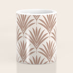 Modern Palm Leaf Pattern - Mocha Coffee Mug Gallery Image 4