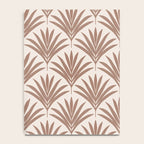 Modern Palm Leaf Pattern - Mocha Notebook Gallery Image 4