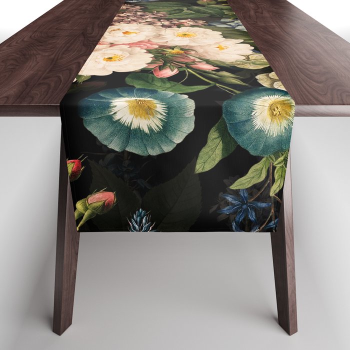 Mystic Vintage Midnight Rose Garden Table Runner Gallery Image 1
