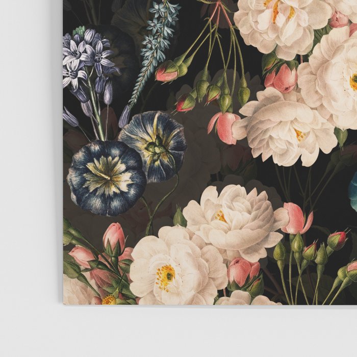 Mystic Vintage Midnight Rose Garden Poster Gallery Image 3