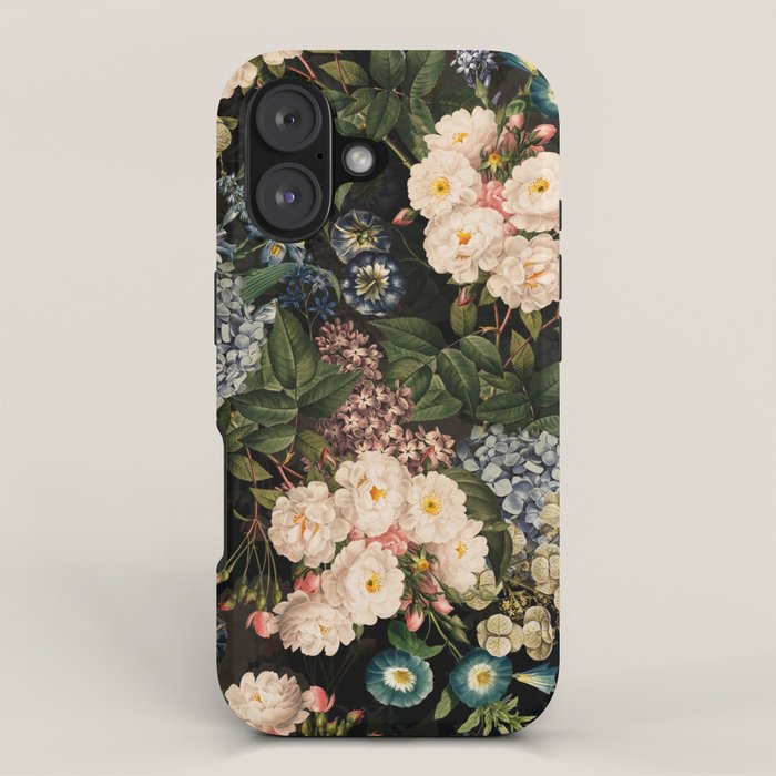 Mystic Vintage Midnight Rose Garden iPhone Case Gallery Image 1